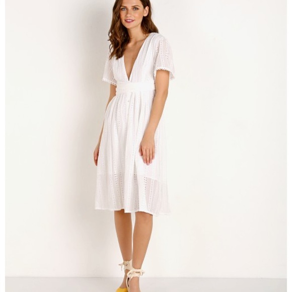 Astr Dresses & Skirts - ASTR The Label x Revolve the Label Liv Dress Ivory